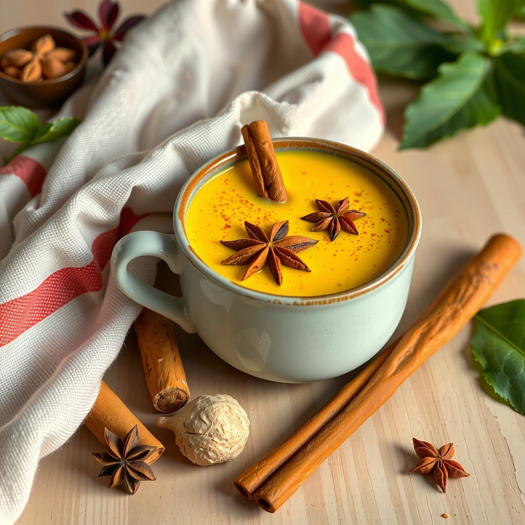 Turmeric golden milk